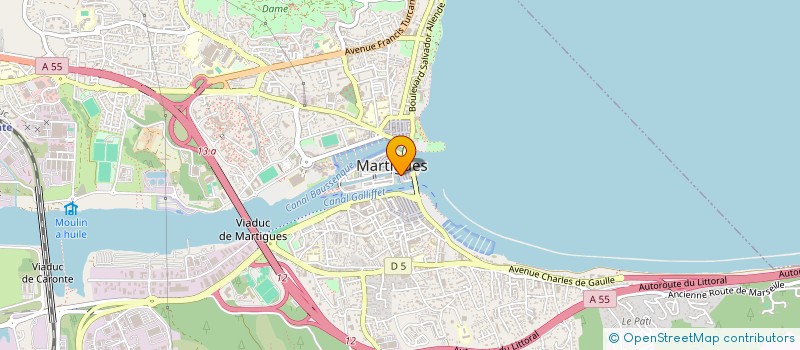 localisation de l'entreprise MADAME MARYLINE CONIL à MARTIGUES