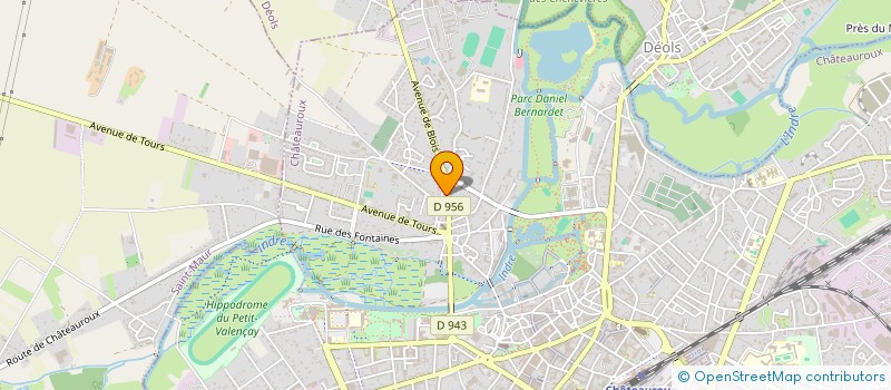 localisation de l'entreprise MADAME MARYLINE CORDROC'H à CHATEAUROUX