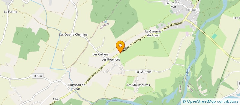 localisation de l'entreprise MADAME MARYLINE DA SILVA MARQUES  LIMONS