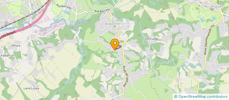 localisation de l'entreprise MADAME MARYLINE DAUZIES  ARBONNE