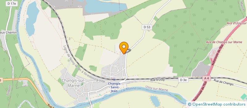 localisation de l'entreprise MADAME MARYLINE DEBAISIEUX  CHANGIS-SUR-MARNE