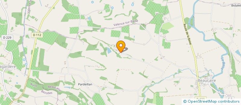 localisation de l'entreprise MADAME MARYLINE DECAMPENAIRE  BEAUCAIRE