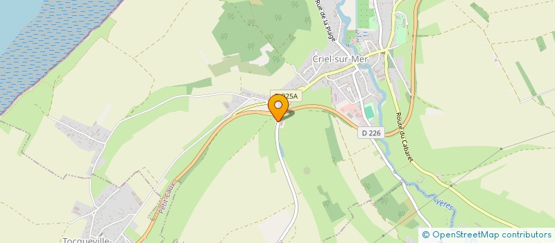 localisation de l'entreprise MADAME MARYLINE DECORDE  CRIEL-SUR-MER