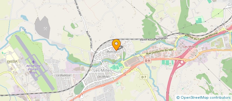 localisation de l'entreprise MADAME MARYLINE DIAZ  AIX-EN-PROVENCE