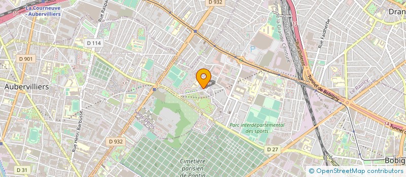 localisation de l'entreprise MADAME MARYLINE DIGARD  PANTIN