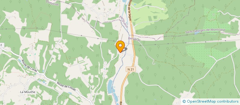 localisation de l'entreprise MADAME MARYLINE DOUCET  BELEYMAS