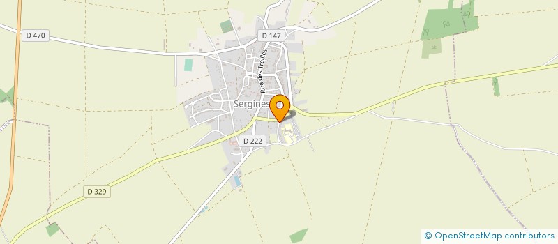 localisation de l'entreprise MADAME MARYLINE DROUIN  SERGINES