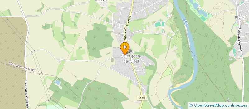 localisation de l'entreprise MADAME MARYLINE ELHOCINE  SAINT-JEAN-DE-NIOST