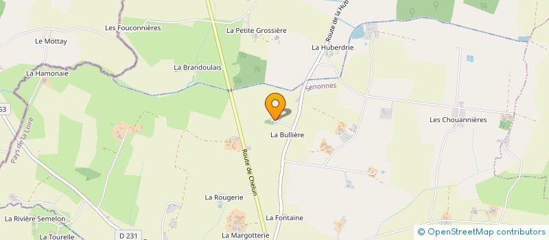 localisation de l'entreprise MADAME MARYLINE EON à OMBREE D'ANJOU