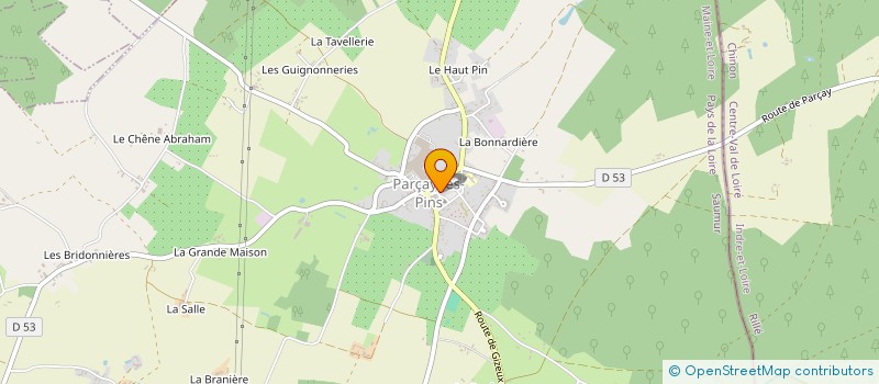 localisation de l'entreprise MADAME MARYLINE ERVYN  NOYANT-VILLAGES