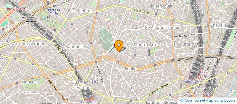 localisation de l'entreprise MADAME MARYLINE ETOUNGOU ONANA  PARIS