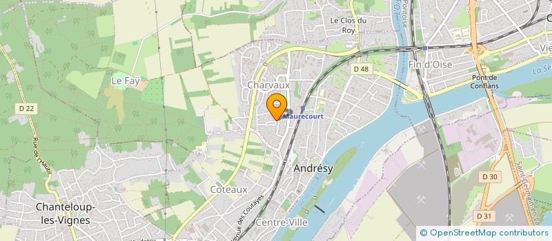 localisation de l'entreprise MADAME MARYLINE FERREZ  ANDRESY