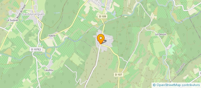 localisation de l'entreprise MADAME MARYLINE FERRO  VACQUIERES