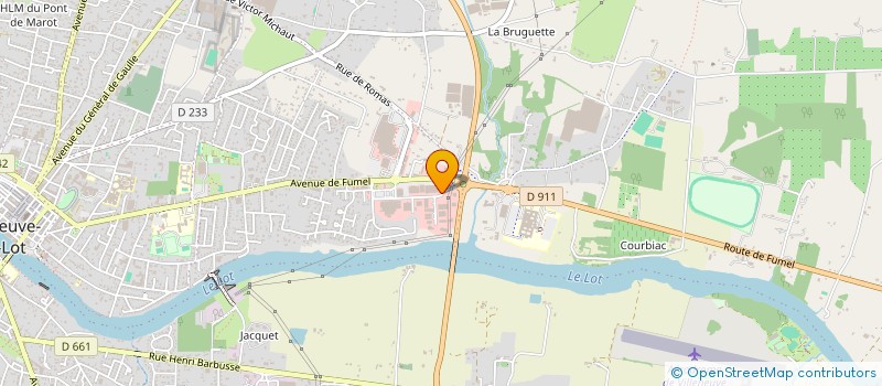 localisation de l'entreprise MADAME MARYLINE FONTES  VILLENEUVE SUR LOT