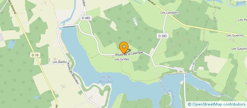 localisation de l'entreprise MADAME MARYLINE GARNIER  SAINT FARGEAU