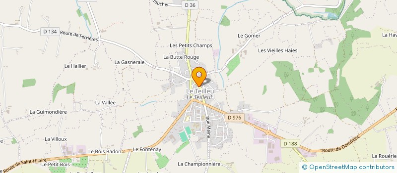 localisation de l'entreprise MADAME MARYLINE GAUCHER à LE TEILLEUL