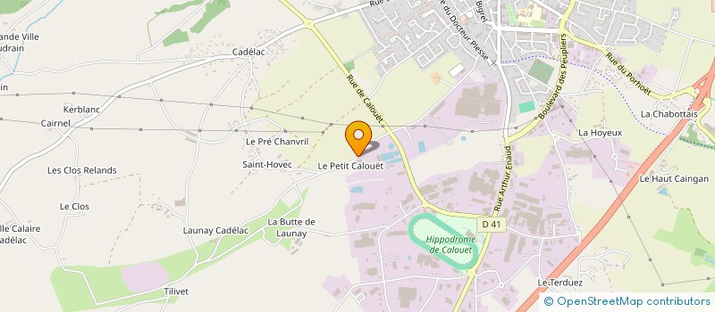 localisation de l'entreprise MADAME MARYLINE GAUDIN à LOUDEAC