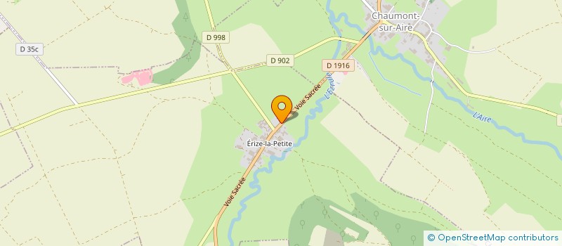 localisation de l'entreprise MADAME MARYLINE GERARD  PIERREFITTE-SUR-AIRE