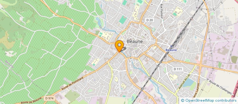localisation de l'entreprise MADAME MARYLINE GEULEAUD à BEAUNE