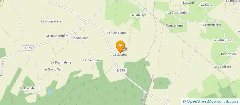 localisation de l'entreprise MADAME MARYLINE GOURNAY à LES ASPRES