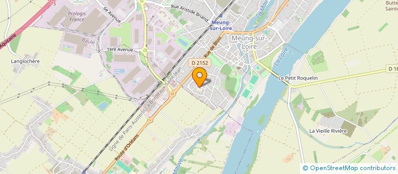 localisation de l'entreprise MADAME MARYLINE GRIGNON à MEUNG-SUR-LOIRE