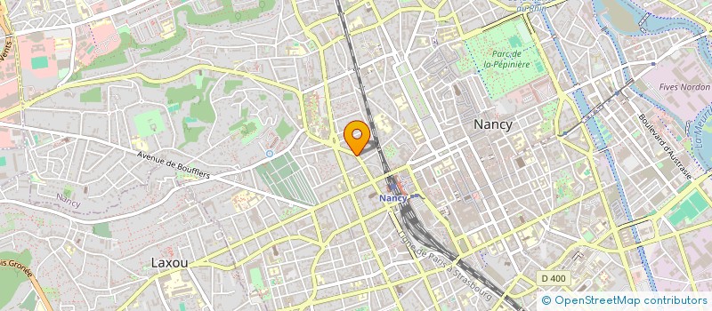 localisation de l'entreprise MADAME MARYLINE GROSSE  NANCY