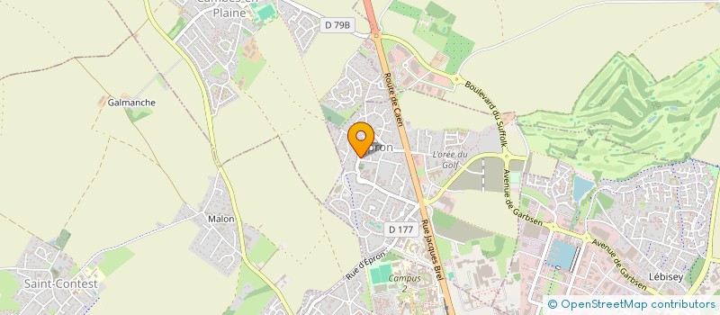 localisation de l'entreprise MADAME MARYLINE GUIBLAIS  COLOMBY-ANGUERNY