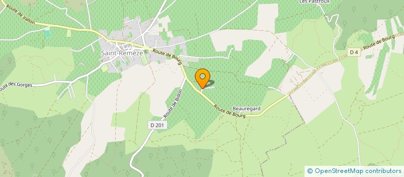 localisation de l'entreprise MADAME MARYLINE HAUBERT  SAINT-REMEZE