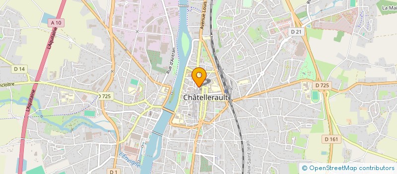 localisation de l'entreprise MADAME MARYLINE HOUILLER  CHATELLERAULT