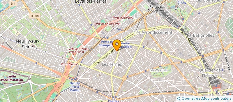 localisation de l'entreprise MADAME MARYLINE HOURLIER  PARIS