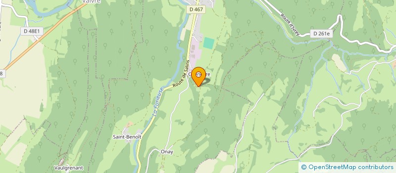 localisation de l'entreprise MADAME MARYLINE JACQUES  LA CHAPELLE-SUR-FURIEUSE