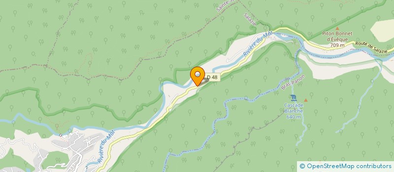 localisation de l'entreprise MADAME MARYLINE JOUAS  SALAZIE