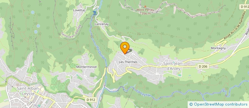 localisation de l'entreprise MADAME MARYLINE JULIEN  SAINT-JEAN-D'ARVEY