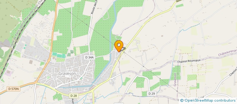 localisation de l'entreprise MADAME MARYLINE JULLIAN  GRAVESON