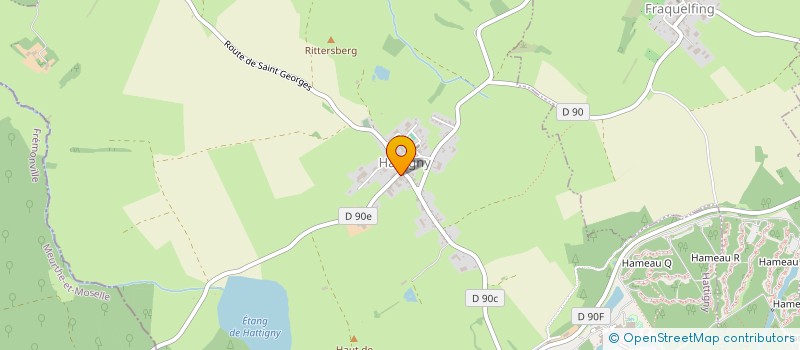 localisation de l'entreprise MADAME MARYLINE KEMPER  HATTIGNY