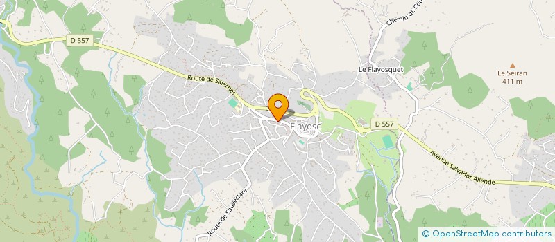 localisation de l'entreprise MADAME MARYLINE LAFRENOY  FLAYOSC