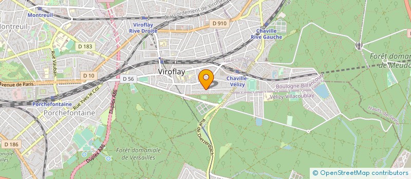 localisation de l'entreprise MADAME MARYLINE LAMBERT à VIROFLAY