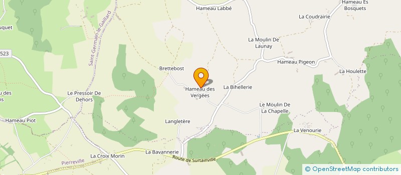 localisation de l'entreprise MADAME MARYLINE LECACHEUR à BRICQUEBEC-EN-COTENTIN