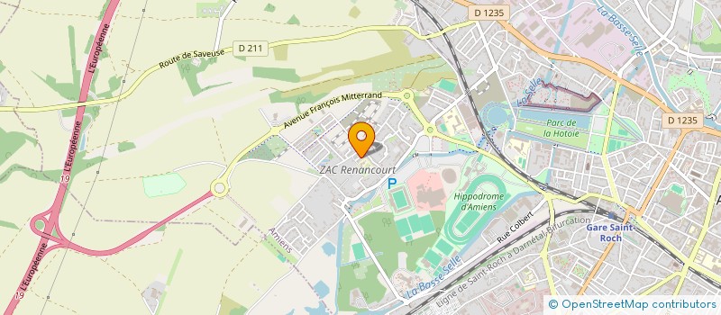 localisation de l'entreprise MADAME MARYLINE LECROMPS à AMIENS