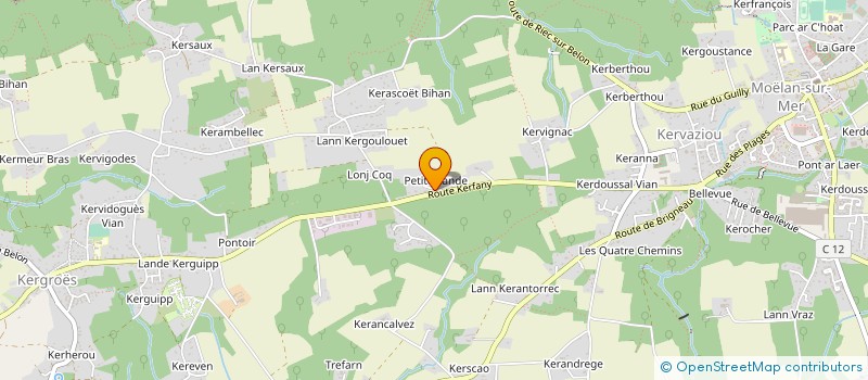 localisation de l'entreprise MADAME MARYLINE LIJOUR  MOELAN SUR MER