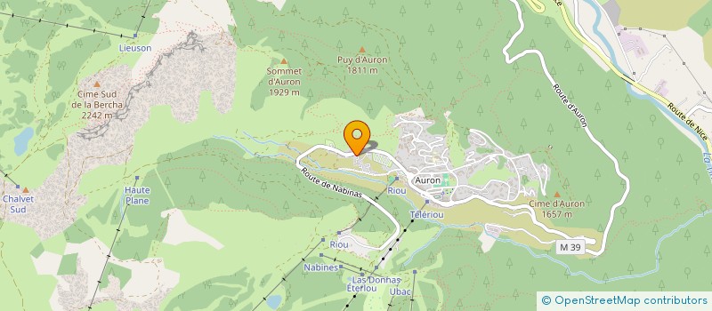 localisation de l'entreprise MADAME MARYLINE LOQUES  SAINT-ETIENNE-DE-TINEE