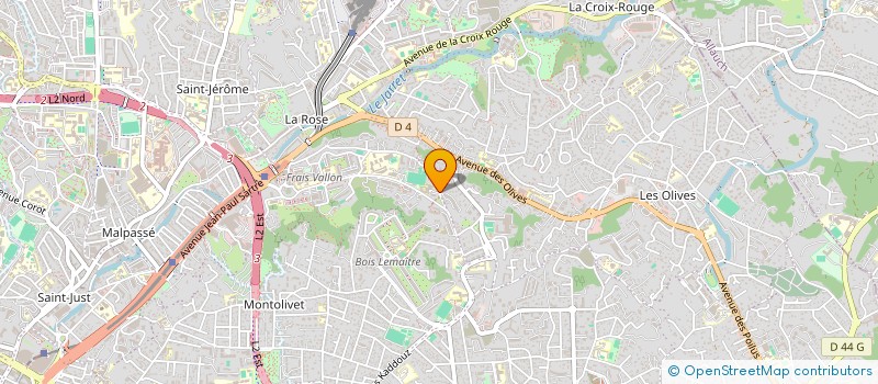 localisation de l'entreprise MADAME MARYLINE LYSIAK à MARSEILLE
