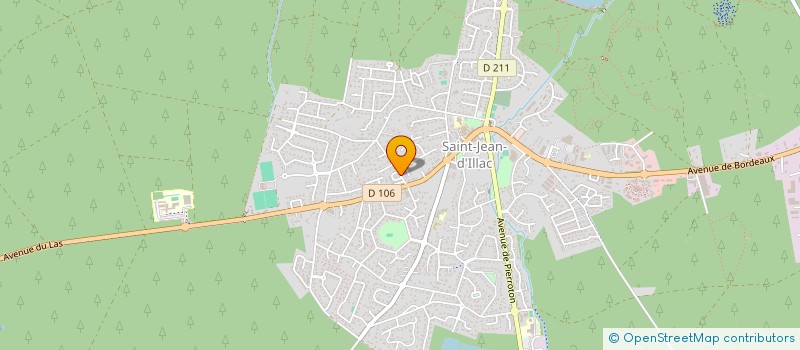 localisation de l'entreprise MADAME MARYLINE MALET  SAINT-JEAN-D'ILLAC