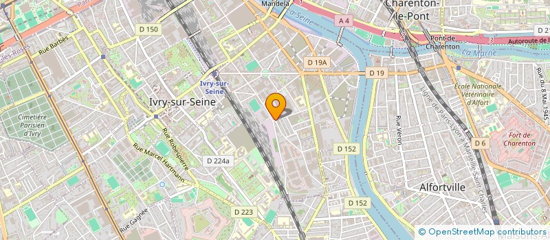 localisation de l'entreprise MADAME MARYLINE MARIN  MERIGNAC