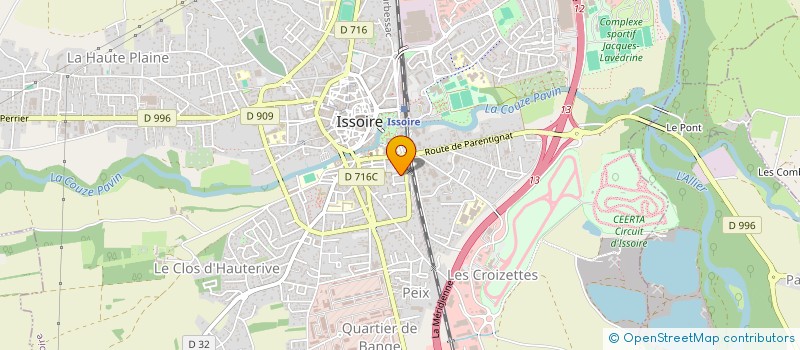 localisation de l'entreprise MADAME MARYLINE MARTIN  SAINT-POURCAIN-SUR-SIOULE