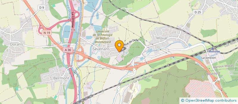 localisation de l'entreprise MADAME MARYLINE MESTRE  SAINT-LOUIS