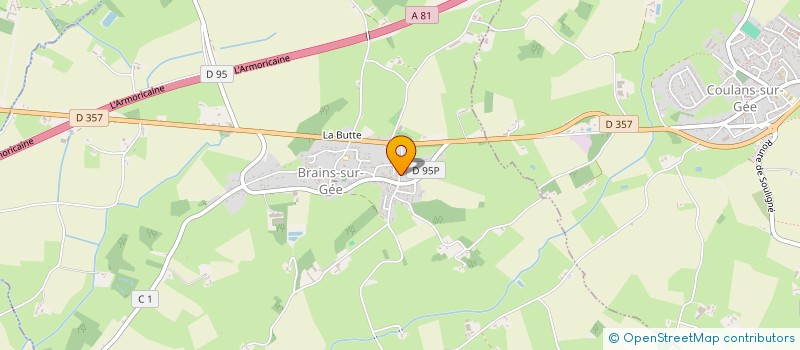 localisation de l'entreprise MADAME MARYLINE NAY  BRAINS-SUR-GEE