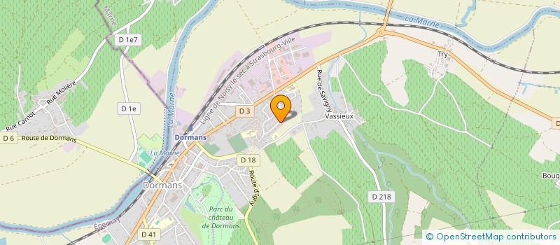 localisation de l'entreprise MADAME MARYLINE ORBAN  MAREUIL-LE-PORT