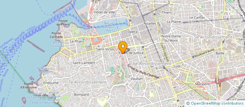 localisation de l'entreprise MADAME MARYLINE PARMAKSIZIAN  MARSEILLE