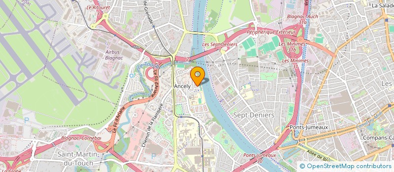 localisation de l'entreprise MADAME MARYLINE PELLETIER à TOULOUSE